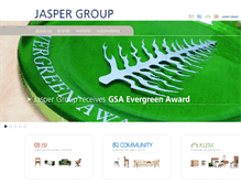 Tablet Screenshot of jaspergroup.us.com